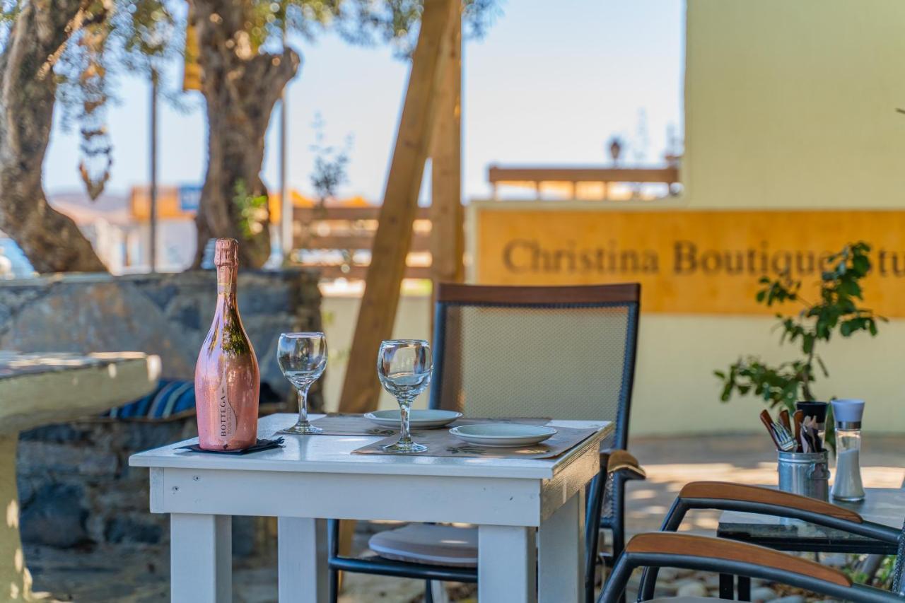 Christina Boutique Studios Elounda Zewnętrze zdjęcie